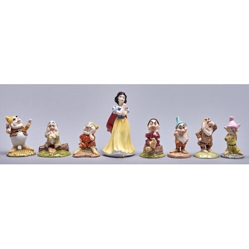A set of Royal Doulton bone china or earthenware figures of ...