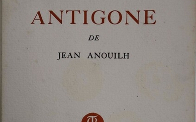 ANOUILH (Jean). Antigone. Tragédie. Paris... - Lot 3 - Ader