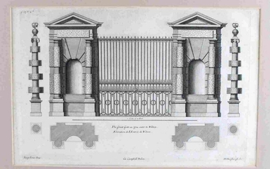 ARCHITECTURAL STYLE ETCHING OF GATE AT WILTON