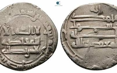 Abbasid . Nasibin mint. al-Mu'tadid AH 279-289. Struck AH 288AR...