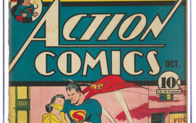 Action Comics #29 (DC, 1940) CGC Apparent GD 2.0...
