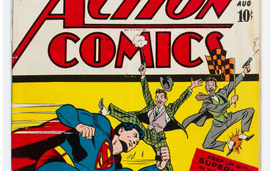 Action Comics #75 (DC, 1944) Condition: VG. Superman cover...