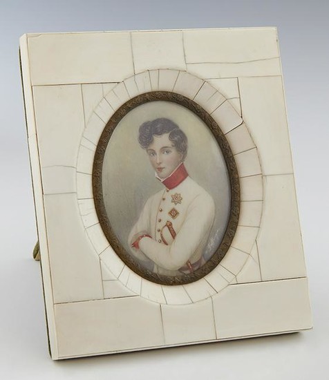 After Max Moritz Daflinger( 1790-1849), "Miniature