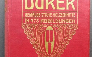 Albrecht Duerer Renaissance artist 1908 Monograph 1stEd