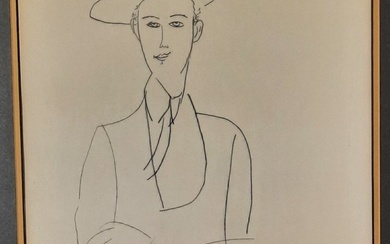 Amedeo Modigliani Lithograph