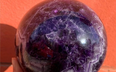 Amethyst (purple variety of quartz) Sphere - 120×120×120 mm - 2950 g