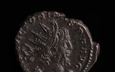 Ancient Roman Bronze Antoninianus of Victorinus (No Reserve Price)