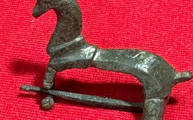 Ancient Roman Bronze Fibula - 28 mm