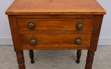 Antique American Empire Side Table