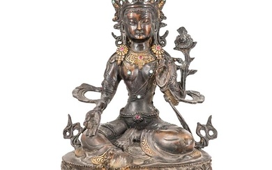 Antique Indian Bronze Parvati