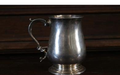 Antique Victorian hallmarked sterling silver mug, marks for ...