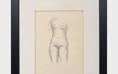 Aristide Maillol (1861-1944): Nude