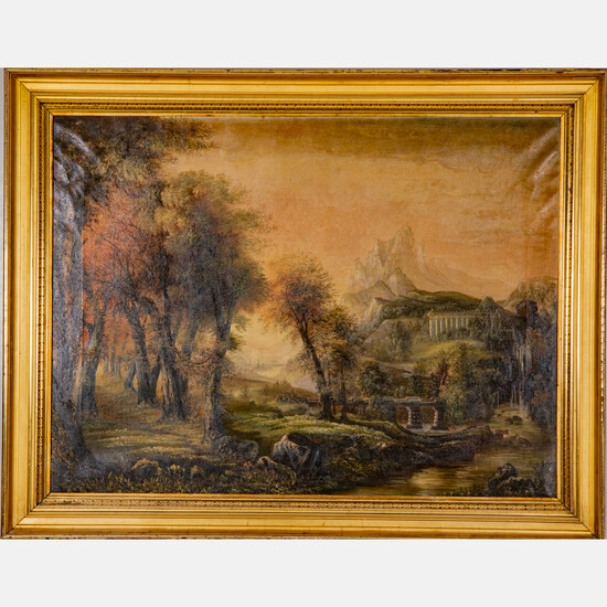 Artist Unknown, (19th/20th Century) - Bucolic Landscape