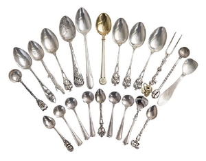 Assembled Sterling Demitasse Spoons