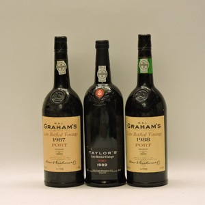 Assorted Port to include: Taylor’s LBV