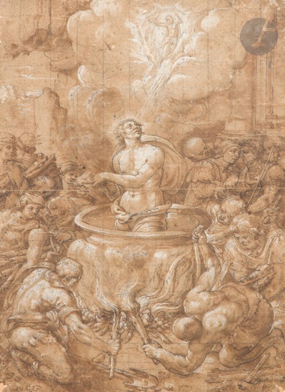 Attribué à Dionys CALVAERT (Anvers 1540... - Lot 3 - Ader