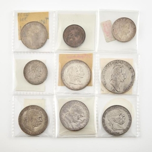 Austria 19th and 20th Century Copper and Silver Coin Group
