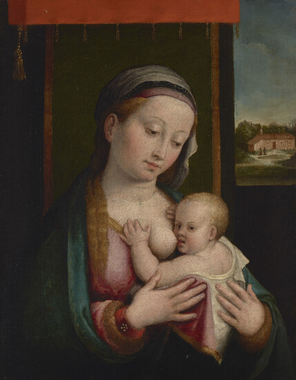 BARBARA LONGHI (RAVENNA 1552-C.1638) The Madonna and Child