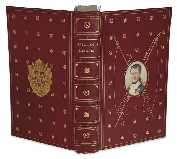 (BINDINGS - COSWAY STYLE.) Bonaparte, Napoleon. Napoleon's Memoirs. Edited by Somerset de Chair....