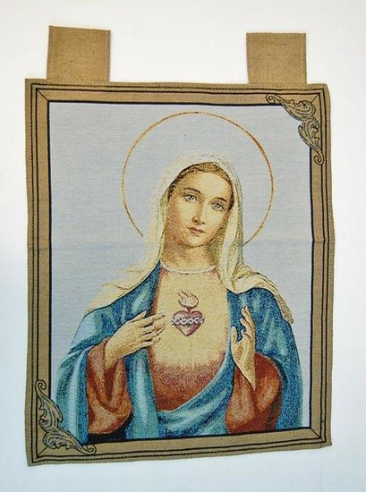 Banner of the "Mary - The Immaculate Heart" + vestment