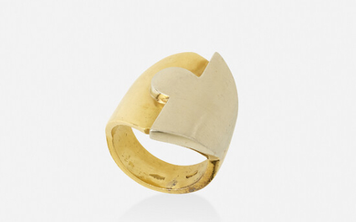 Bicolor gold ring