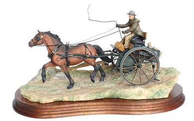 Border Fine Arts 'The Country Doctor' (Man and Gig), model...