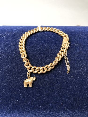 Bracelet en or. P. 8,2 g.