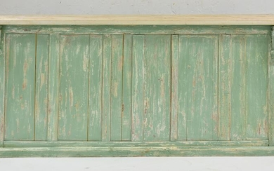 British Painted Pine Counter / Store Cupboard
