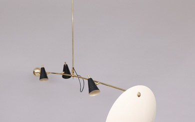 CEILING LAMP, contemporary, Luci Srl, Parma, Italy, “Bamboo”.