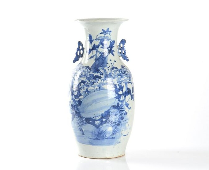CHINESE VASE WITH CULTURAL REVOLUTION WRITING