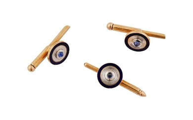 Cartier | A set of shirt studs, first half of the 20th century
