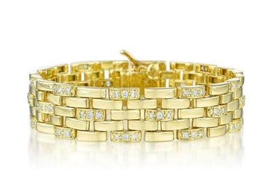 Cartier Maillon Panthere Diamond Bracelet