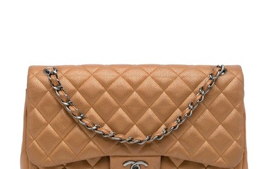 Chanel Jumbo Classic Caviar Double Flap Bag
