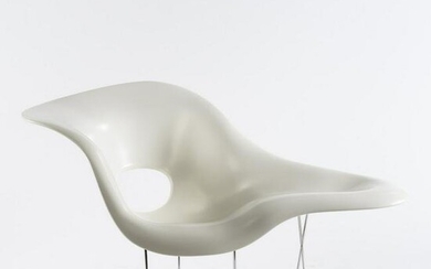 Charles and Ray Eames, 'La Chaise' lounge chair, 1948