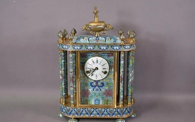 Chinese Cloisonne Clock