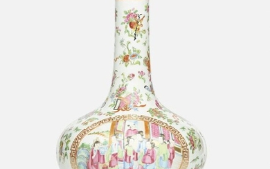 Chinese Export, Canton Rose vase