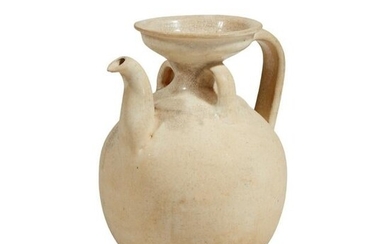 Chinese white ware ewer, Tang dynasty/Five Dynasties