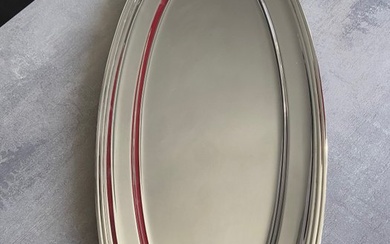 Christofle - Platter - christofle silver alloy.