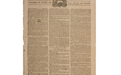 Colonial American Newspaper Reports on British East