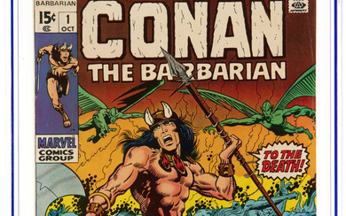 Conan the Barbarian #1 (Marvel, 1970) CGC VF- 7.5...