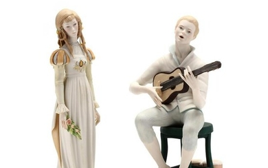 Cybis, Two Porcelain Figures