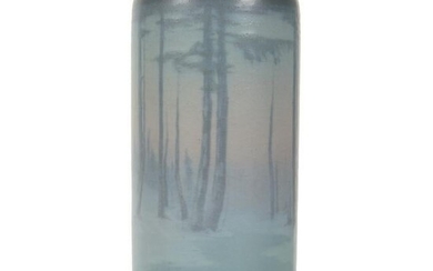 Cylinder Vase, Rookwood Art Pottery, Dated 1915