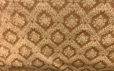 Damask 900 x 140 cm - Cotton, Silk, viscose - 2000