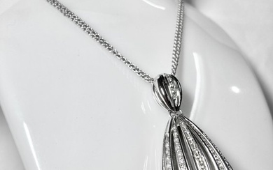 Damiani Collar necklace - 1.26ct Luxury - White gold Diamond