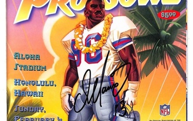 Dan Marino Miami Dolphins Autographed 1996 NFL Pro Bowl Program PSA/DNA