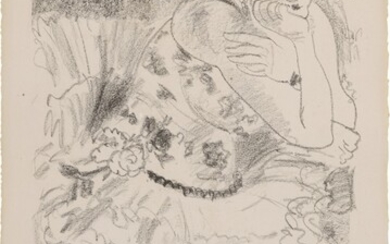 Danseuse au divan, pliée en deux (Duthuit 489), Henri Matisse