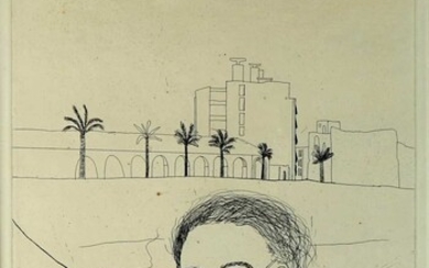 David Hockney (British b.1937) C.P. Cavafy in Alexandria