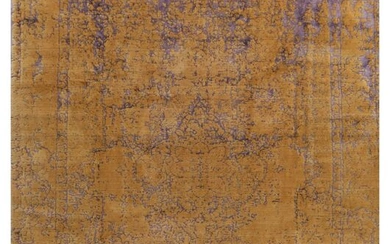 Designer Teppich - Carpet with lots of silk - 343 cm - 256 cm