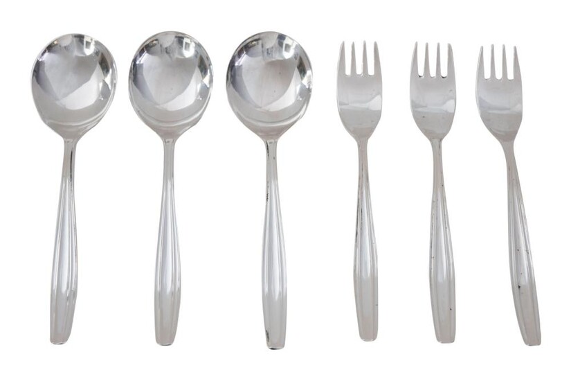 Dessert forks and Bouillon spoon | Dessertgabeln und Bouillionlöffel