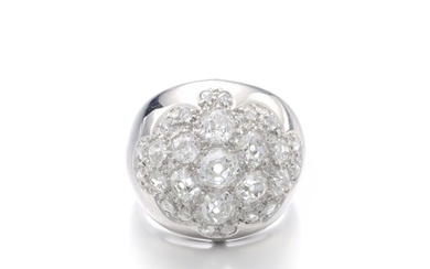Diamond ring, 'Bague Boule', René Boivin